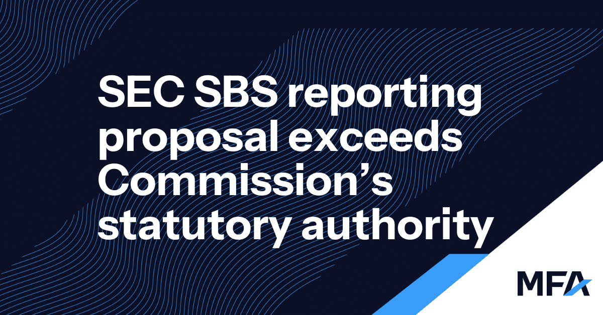 SEC securitybased swaps (SBS) reporting proposal exceeds Commission’s